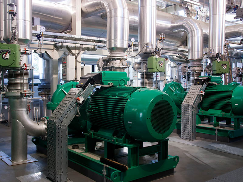 montaż pomp pneumatycznych